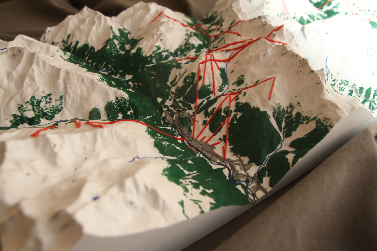 Arlberg 3D Map