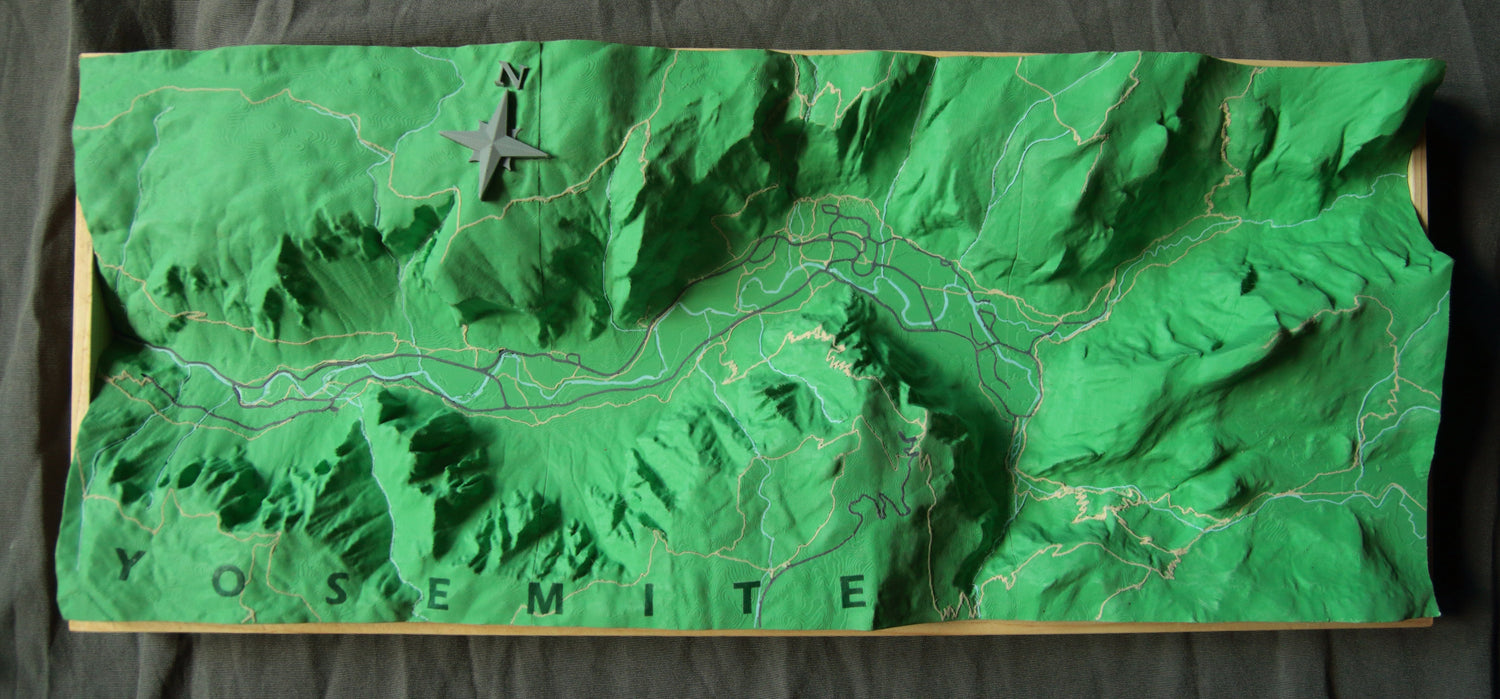 National Park / Trail 3D Maps