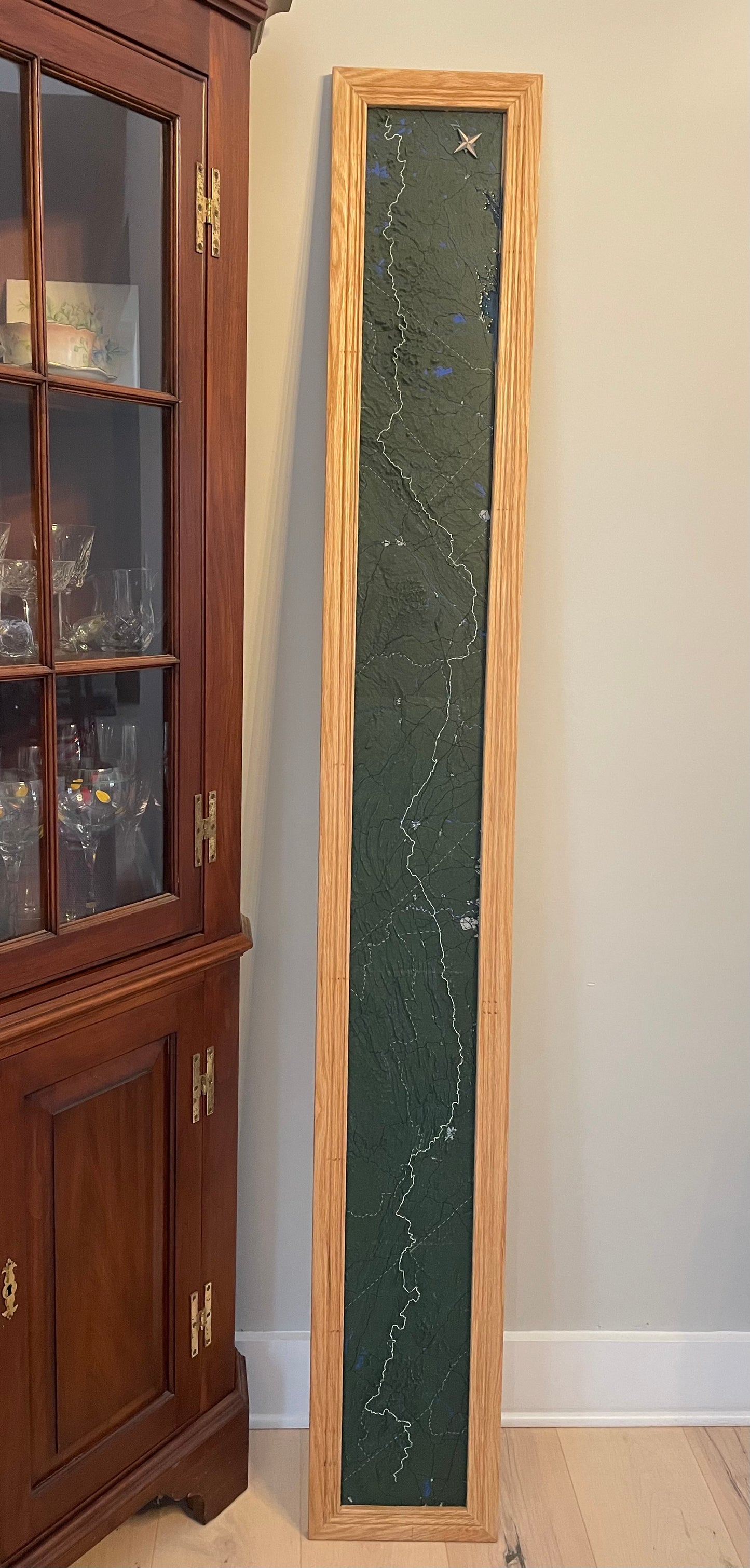 Large 3D Appalachian Trail Map