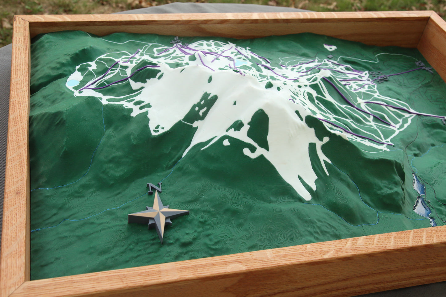 Mammoth Mountain 3D Map