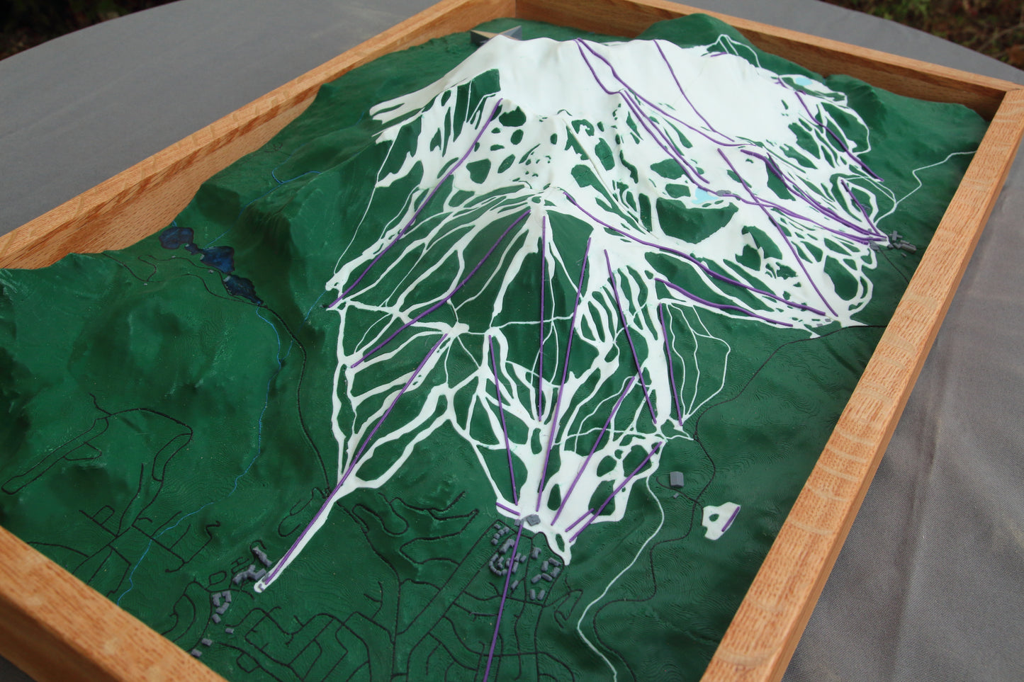 Mammoth Mountain 3D Map