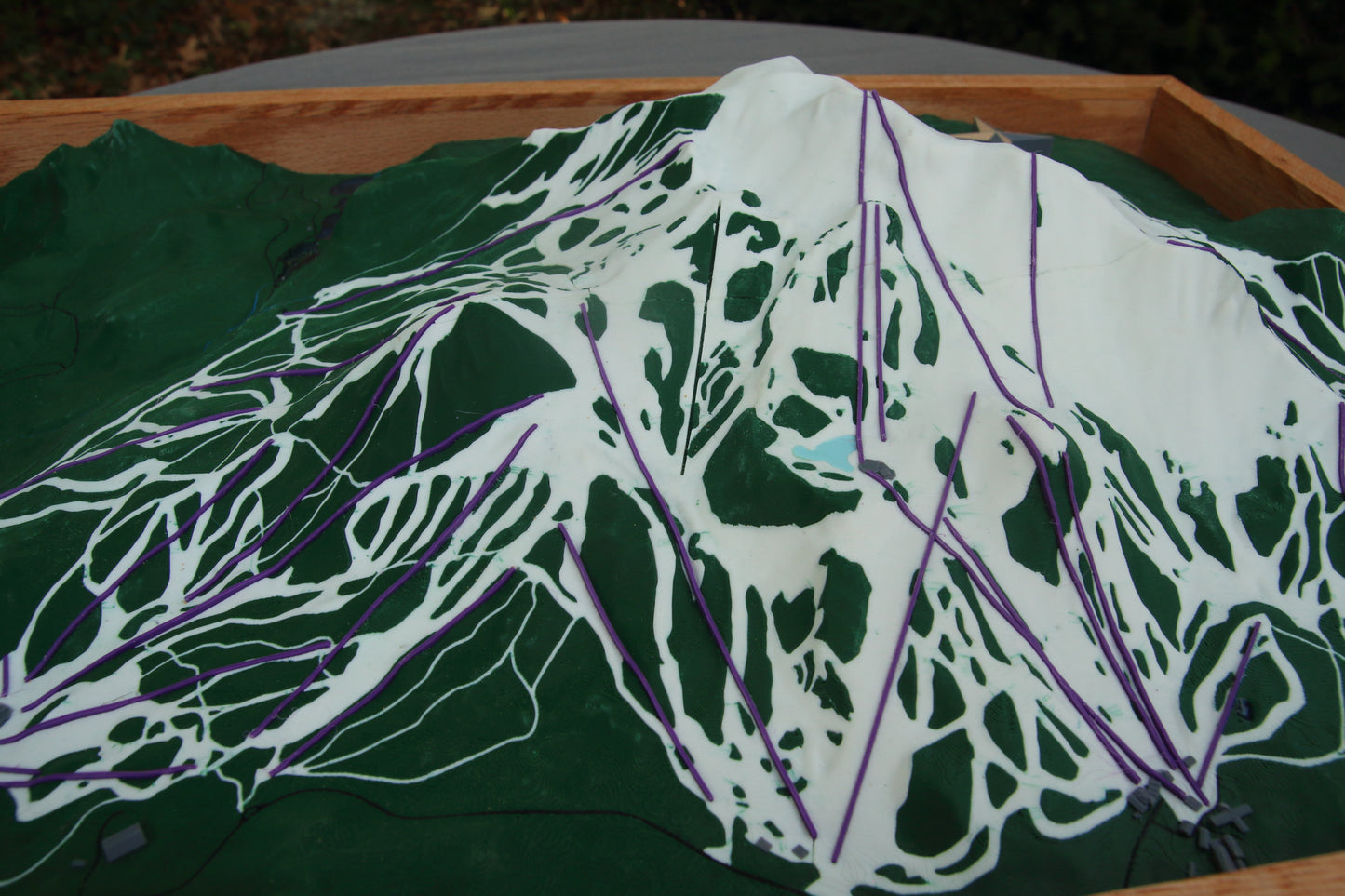 Mammoth Mountain 3D Map