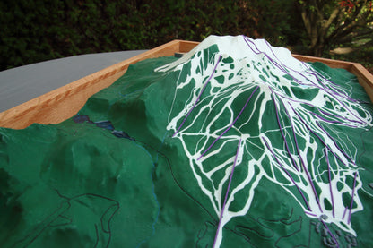 Mammoth Mountain 3D Map