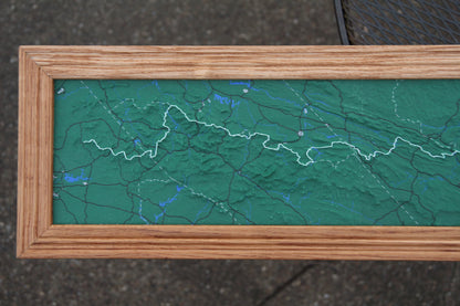 Large 3D Appalachian Trail Map