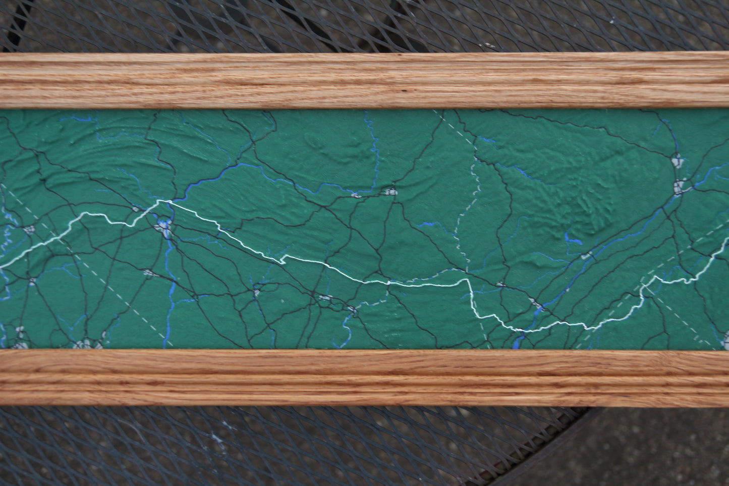 Large 3D Appalachian Trail Map