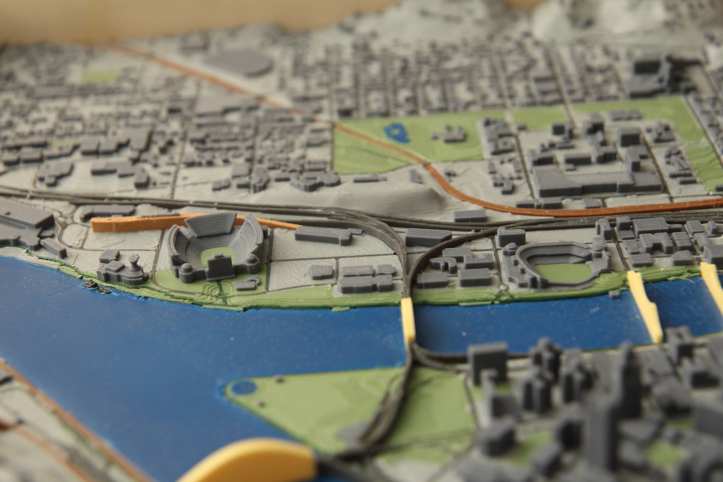 Pittsburgh 3D Topographic Map