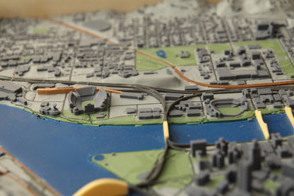 Pittsburgh 3D Topographic Map