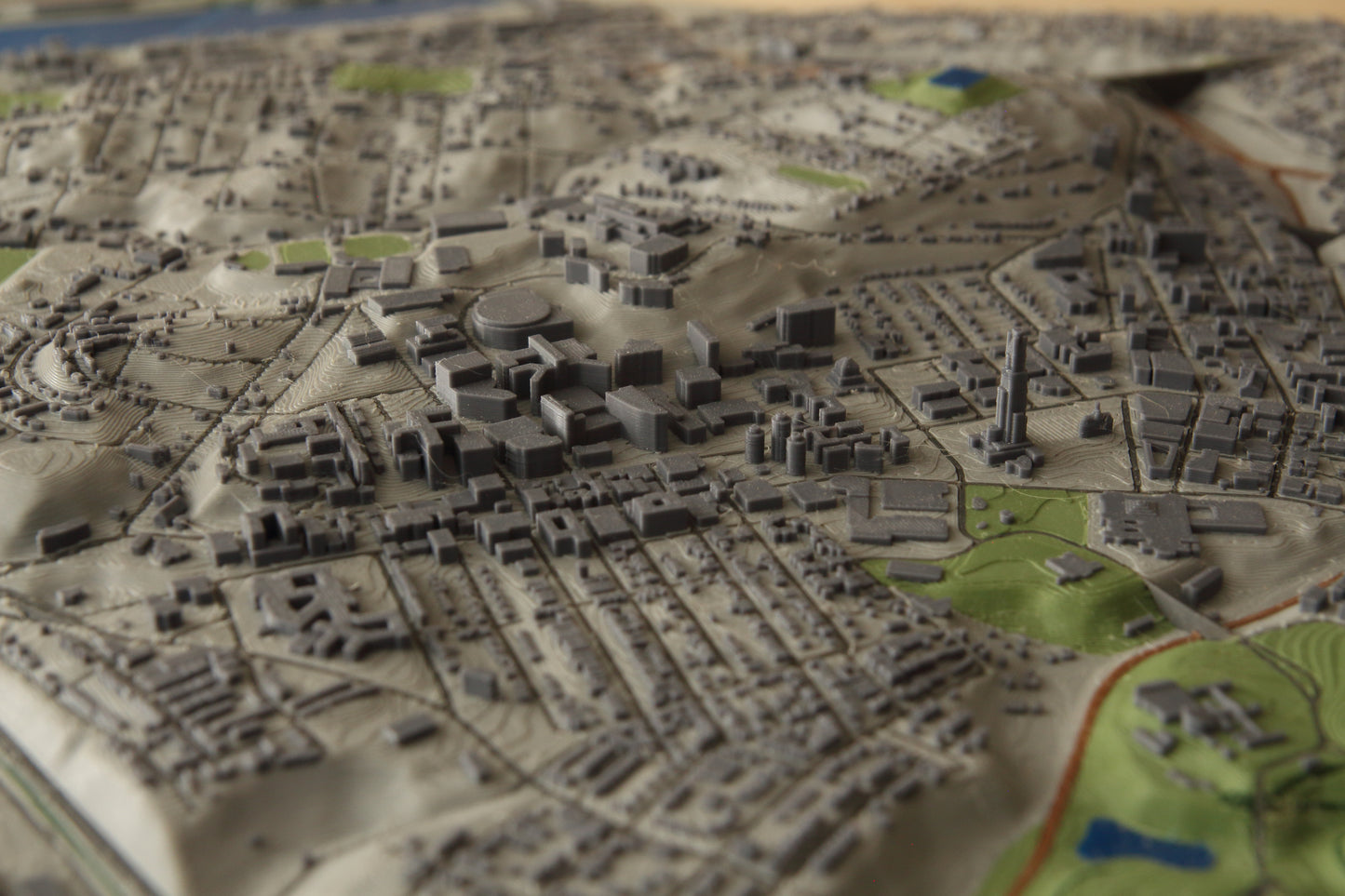 Pittsburgh 3D Topographic Map