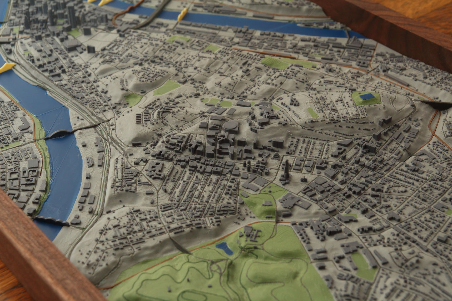 Pittsburgh 3D Topographic Map