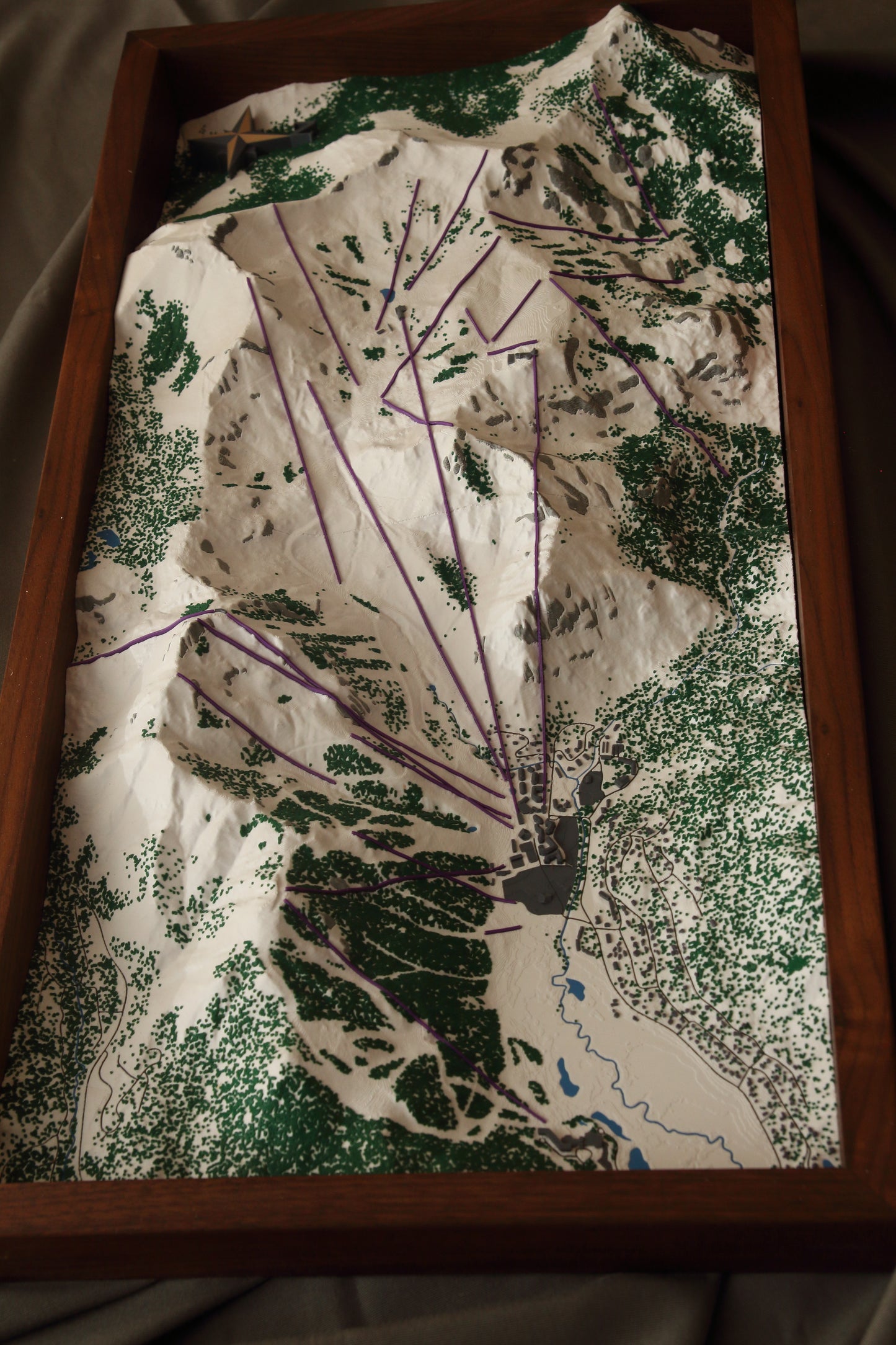 Tahoe Palisades / Olympic Valley 3D Map