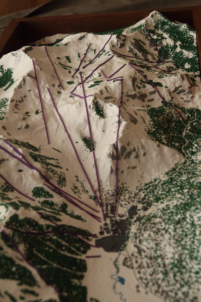 Tahoe Palisades / Olympic Valley 3D Map