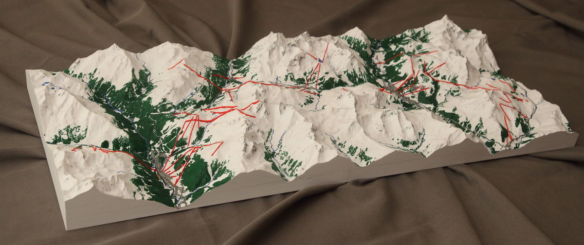 Arlberg 3D Map