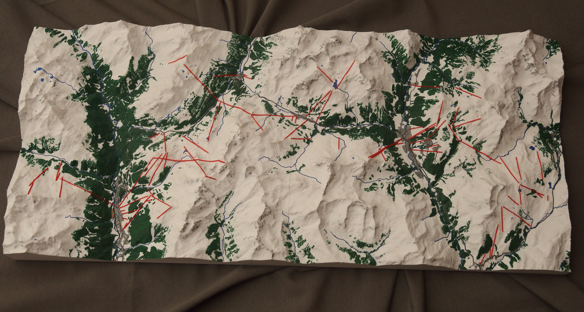 Arlberg 3D Map