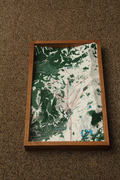 Alpine Meadows 3D Map