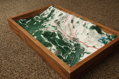 Alpine Meadows 3D Map