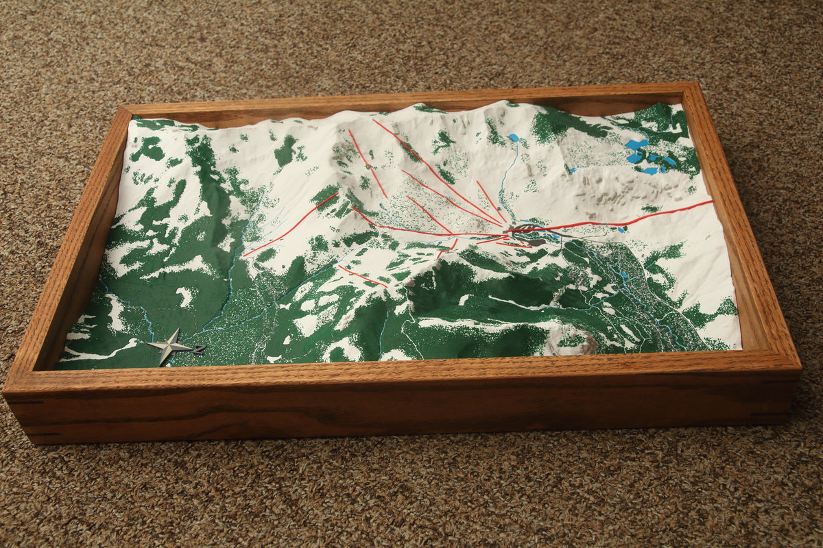 Alpine Meadows 3D Map