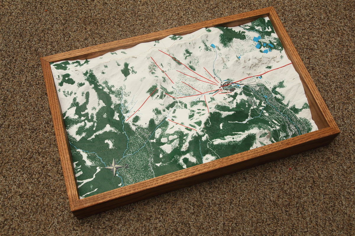 Alpine Meadows 3D Map