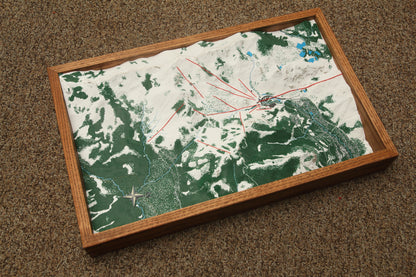 Alpine Meadows 3D Map