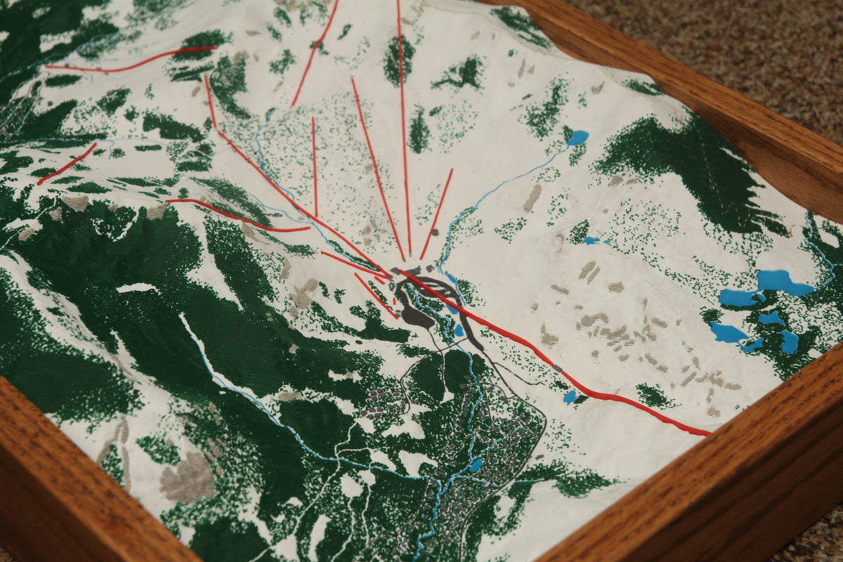 Alpine Meadows 3D Map